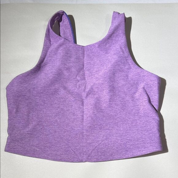 Outdoor Voices Venus Crop Top lavender Size S - Picture 1 of 5